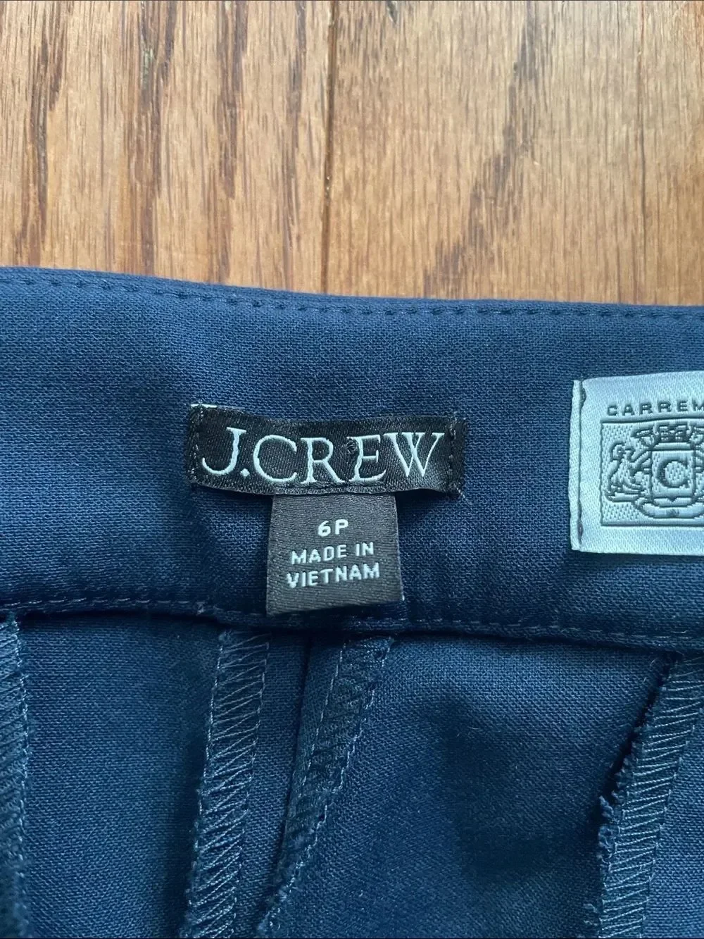 J. Crew Carreman Going-out Slim Pant in Four-Season Stretch Sz 6P
